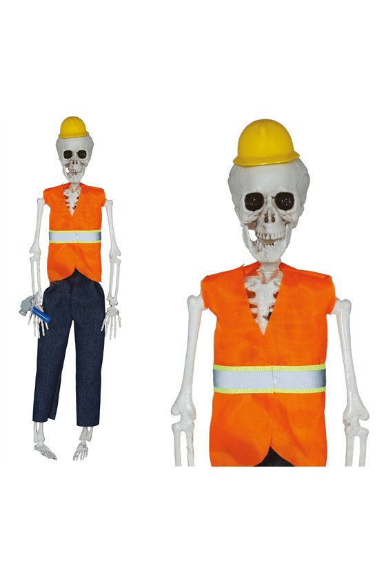HANGING WORKER SKELETON 40 CM