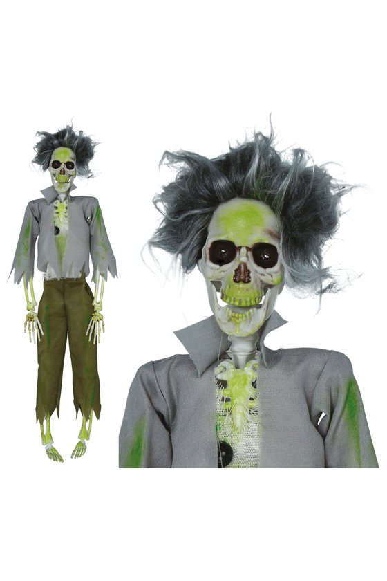 HANGING ZOMBIE SKELETON 45 CM