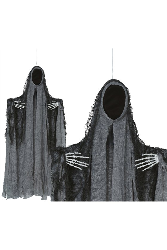 HANGING GREY GHOST WITH TUNIC 50 CM