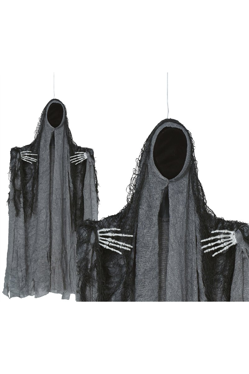 HANGING GREY GHOST WITH TUNIC 50 CM
