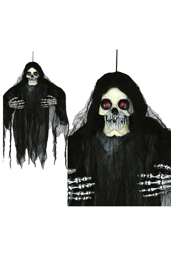 HANGING SKELETON , LIGHT, SOUND AND MOVEMENT, 120 