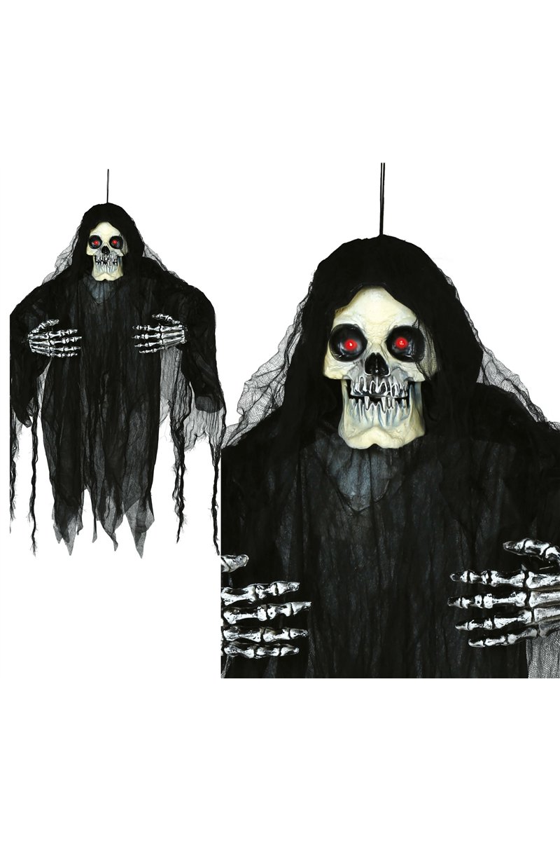 HANGING SKELETON , LIGHT, SOUND AND MOVEMENT, 120 