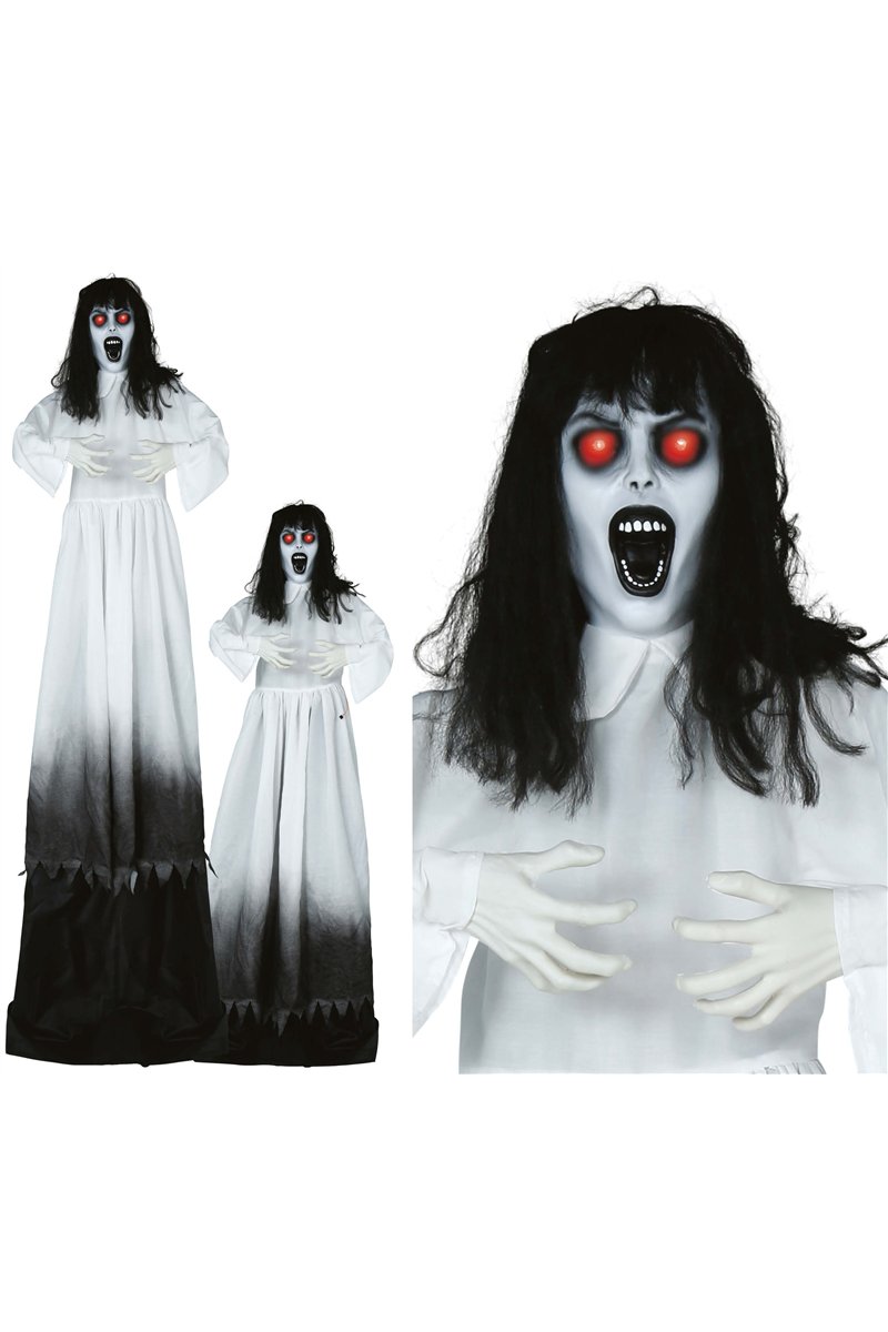 ZOMBIE WOMAN LIGHT SOUND AND MOVEMENT 180 CM