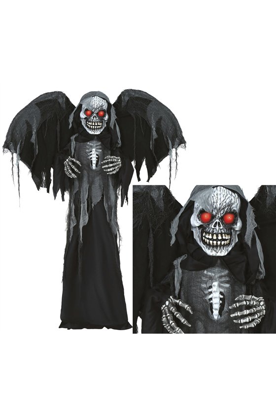 SKELETON WITH ROBE LIGHT SOUND AND MOVEMENT 180 CM