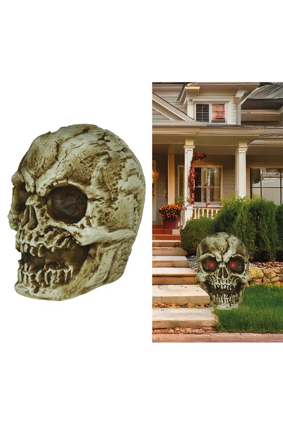 GIANT SKULL LIGHT AND SOUND 95 CM