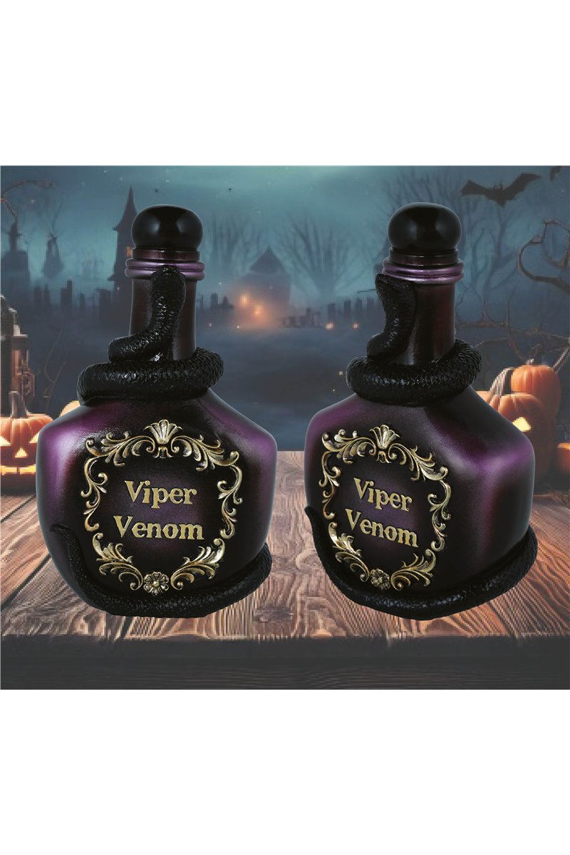 POISON BOTTLE RESIN 20X12 CM