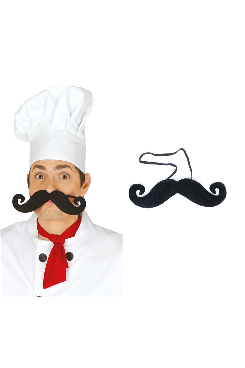 21.5 CM MOUSTACHE WITH ELASTIC