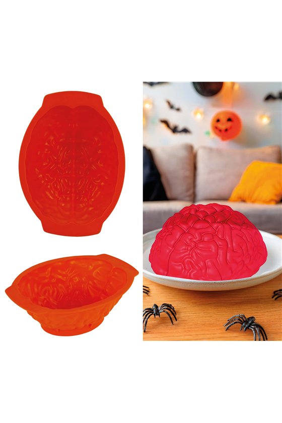 JELLY MOLD BRAIN, 24X18 CM