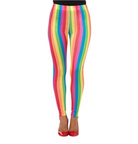 Rainbow Clown Leggings, Multi-Coloured