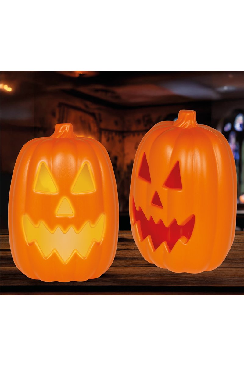 PUMPKIN WITH LIGHT AND SOUND, 60X36 CM
