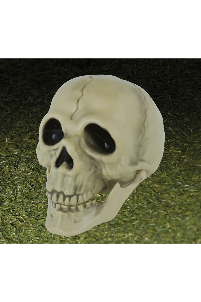 SKULL PVC, 13 CM