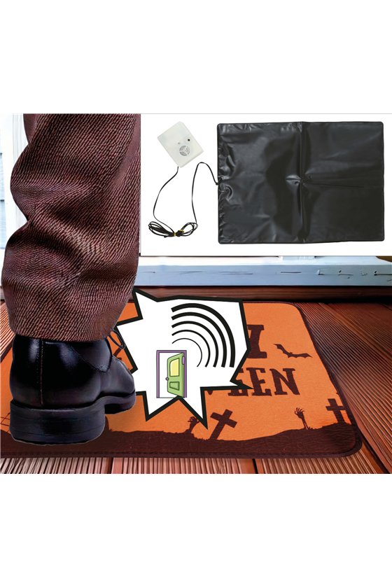 DOORMAT WITH SOUND, 34X25 CM