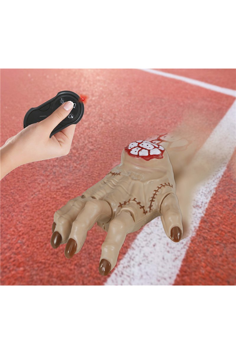 WALKING HAND WITH REMOTE CONTROL, 18 CM