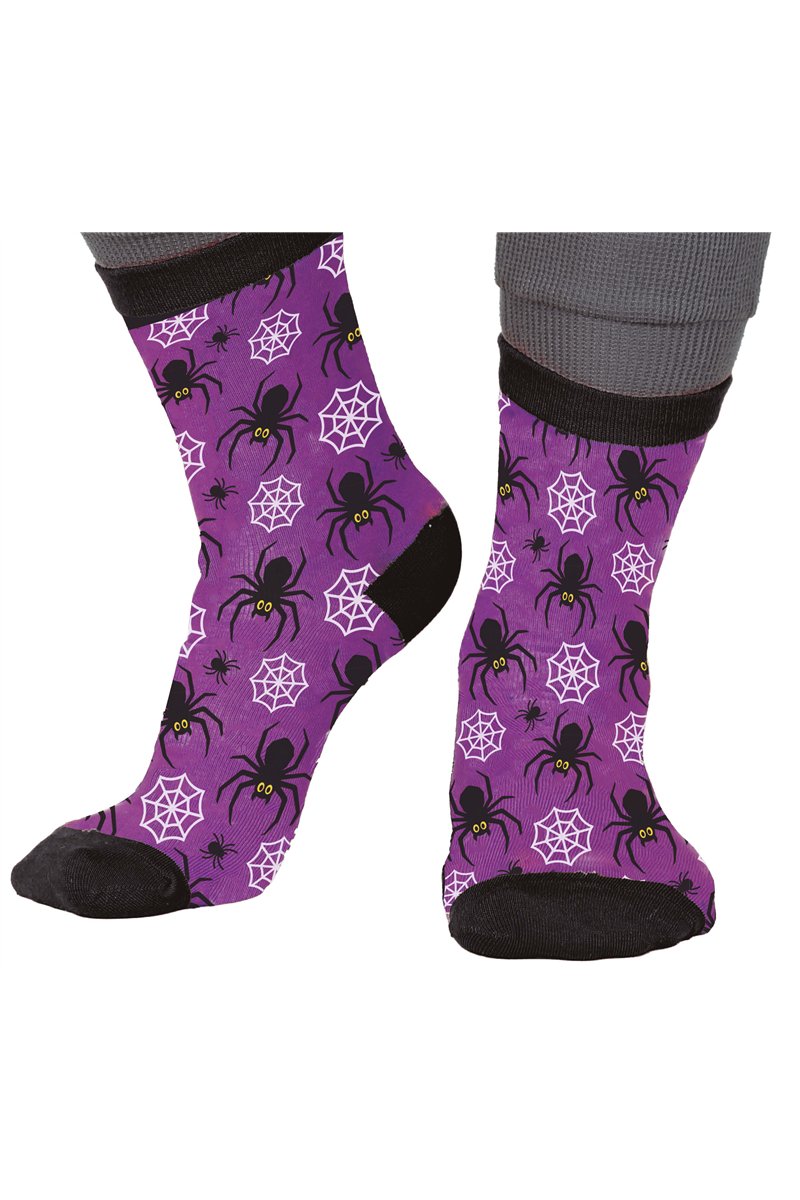 SPIDERS HALLOWEEN SOCKS, SIZE 42-48
