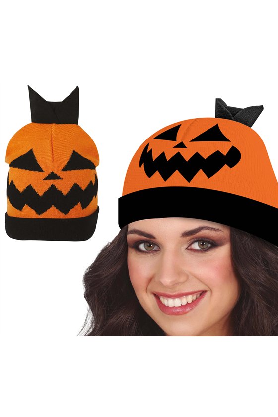WOOL EFFECT PUMPKIN HAT