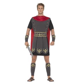 Roman Gladiator Costume, Black
