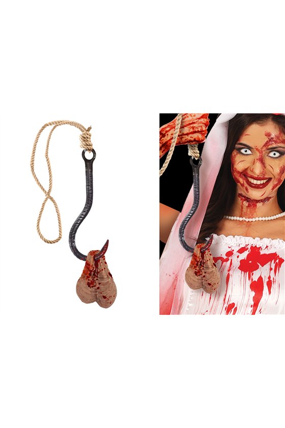 HOOK WITH TESTICLES