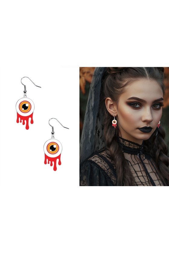 HALLOWEEN EARRINGS, EYES