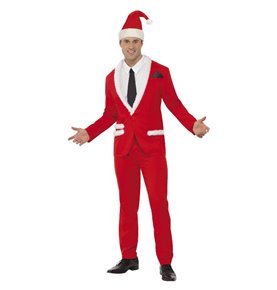 Santa Cool Costume, Red