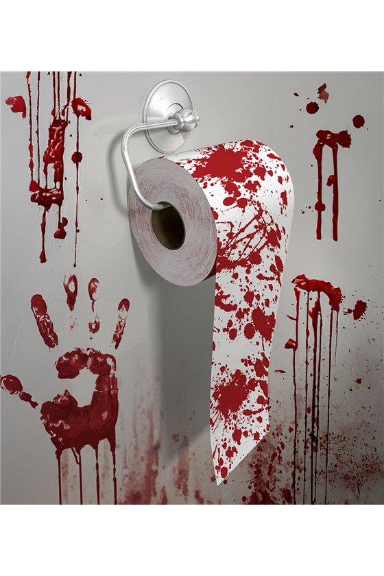 BLOODY TOILET ROLL, 2-LAYERED, 30 M