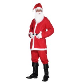 Santa Suit Costume, Red
