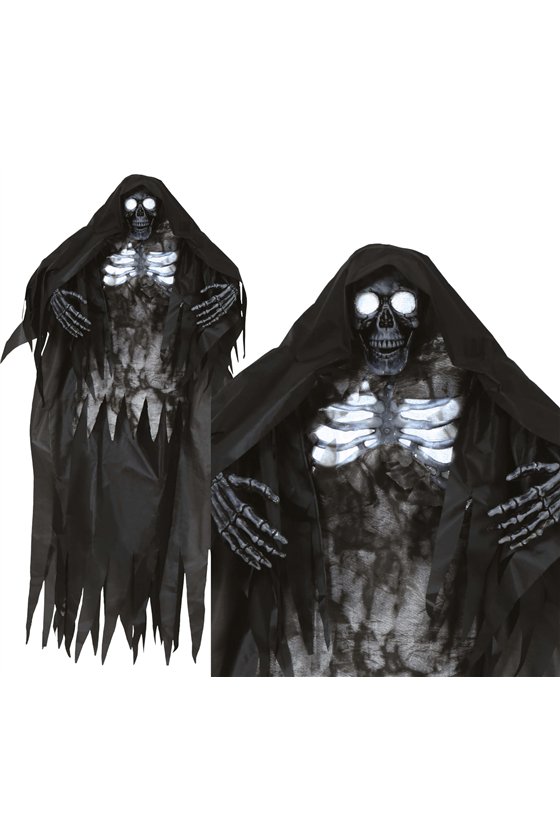 HANGING SKELETON , LIGHT AND SOUND, 160 CM