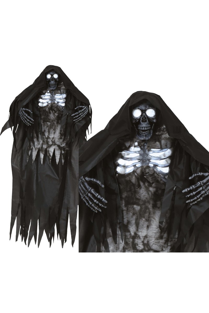 HANGING SKELETON , LIGHT AND SOUND, 160 CM