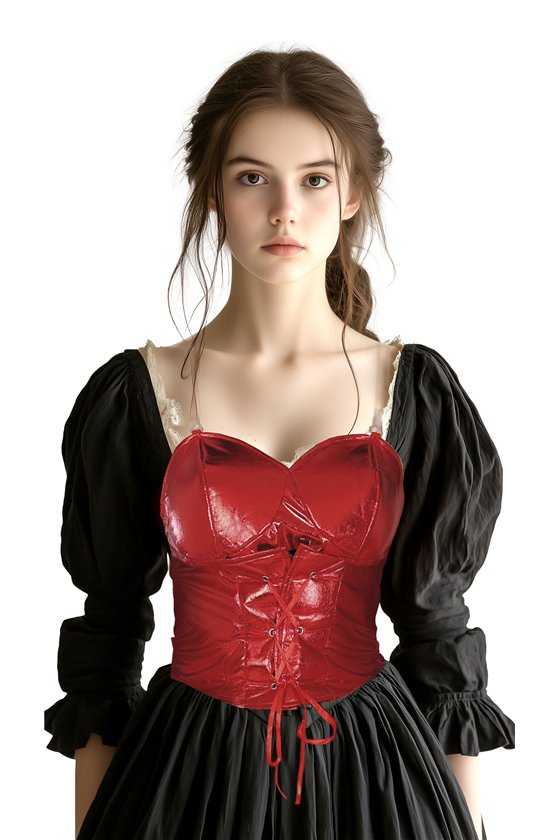 CORSET RED, ADULT