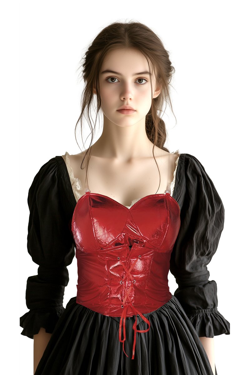 CORSET RED, ADULT