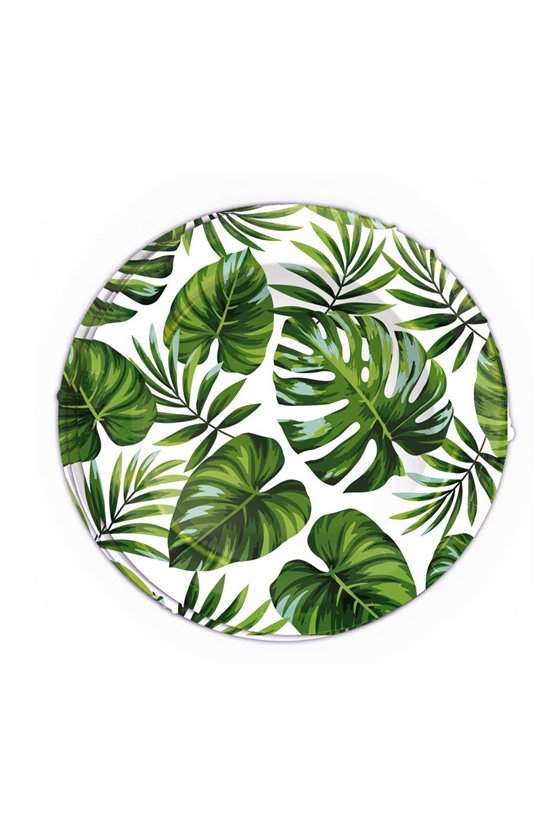 BAG 6 LEAVES PLATES 23 CMS