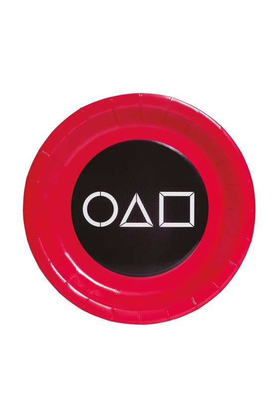 BAG 6 PLATES THE GAMER 23 CMS