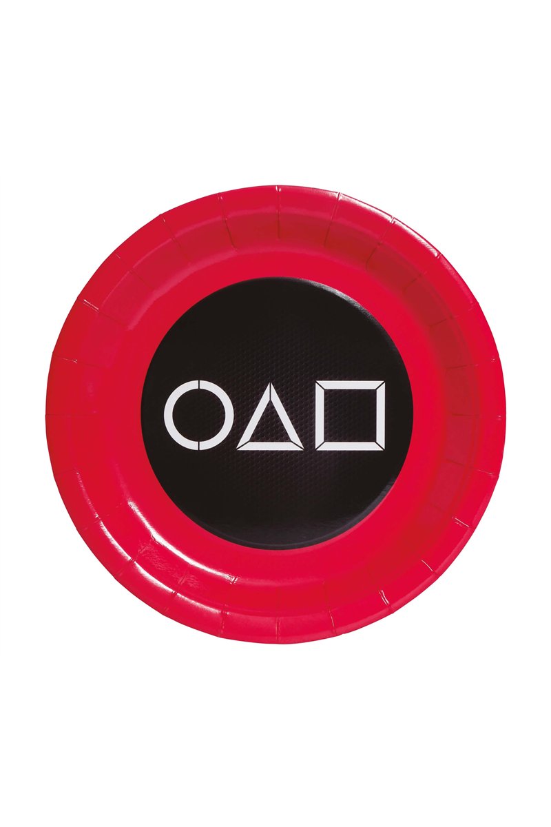 BAG 6 PLATES THE GAMER 23 CMS