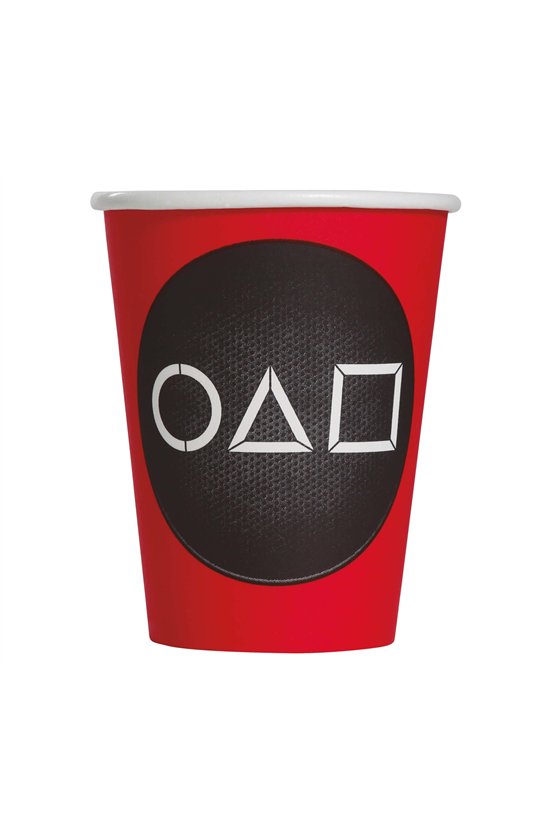 BAG OF 6 PAPER CUP THE GAMER 11 CMS