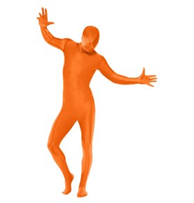 Second Skin Suit, Orange