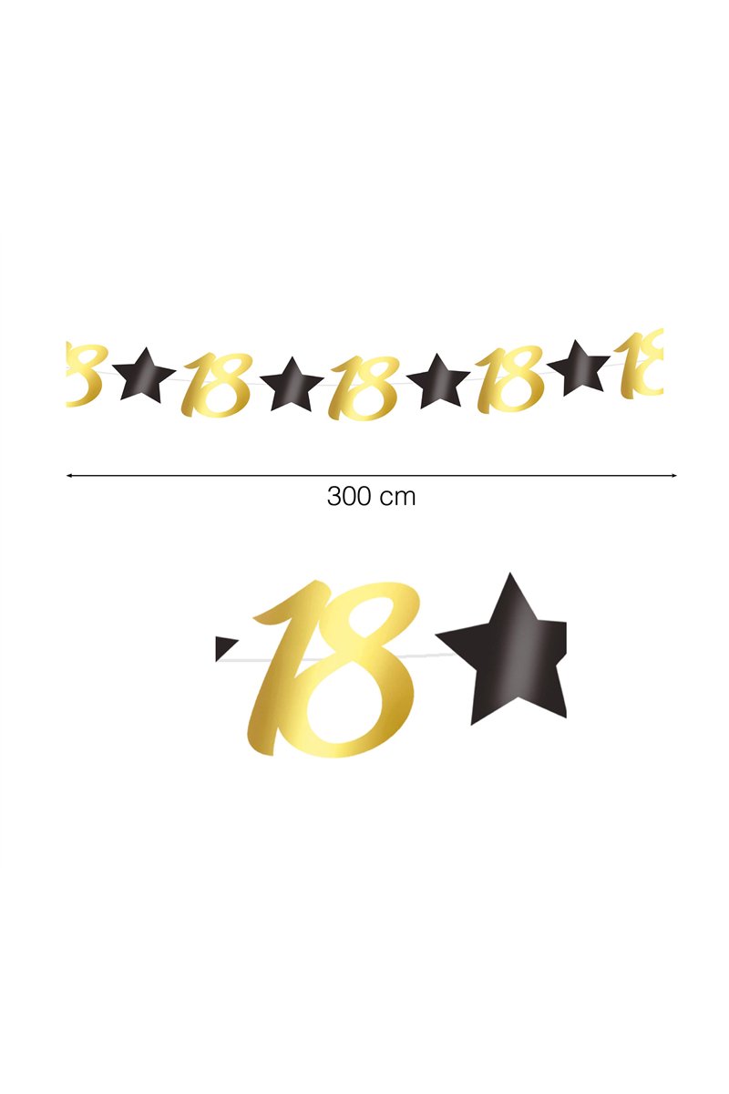 GARLAND 18 YEARS 300 CMS