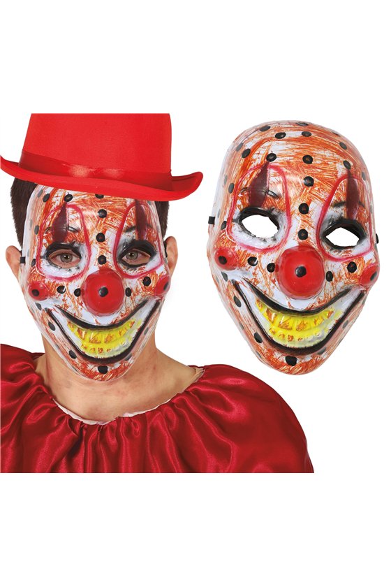 PVC CLOWN MASK