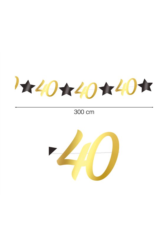 GARLAND 40 YEARS 300 CMS