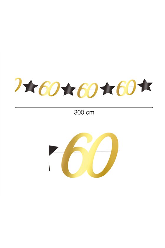 GARLAND 60 YEARS 300 CMS