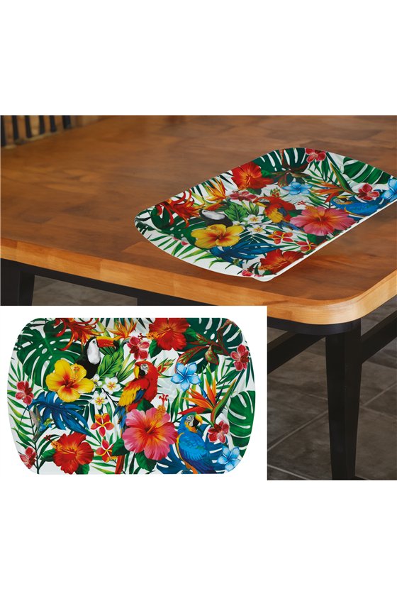 TRAY HAWAII 39X24 CMS PLASTIC