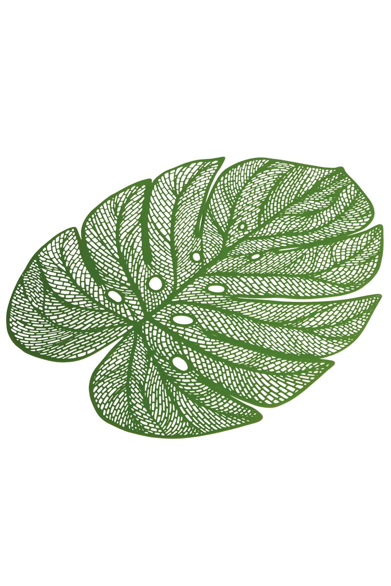 LEAF PLACEMAT 45 CM, PVC