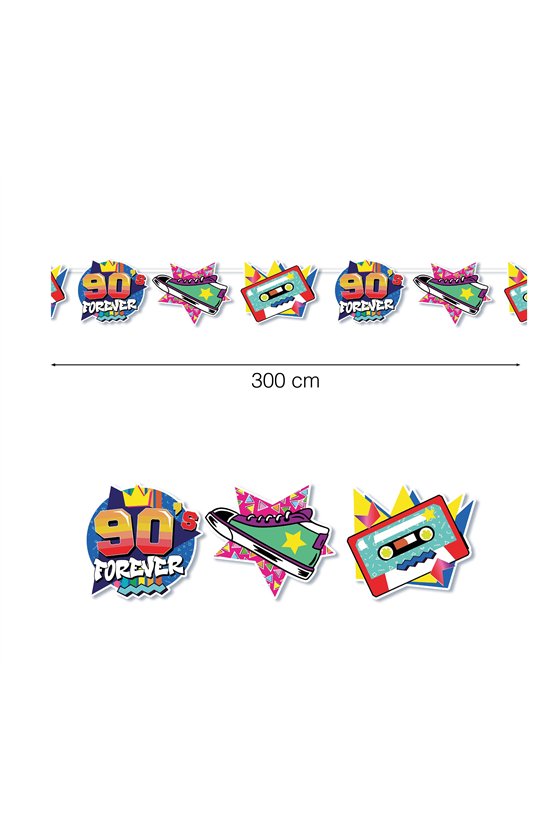 90S GARLAND, 300 CMS