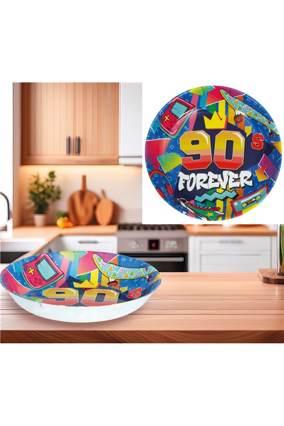 PLASTIC BOWL 90S, 32 CMS