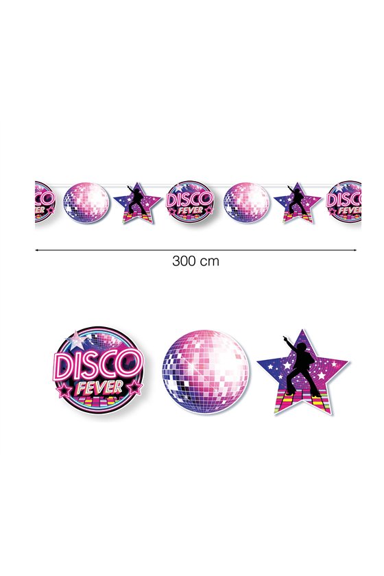 DISCO FEVER GARLAND, 300 CMS.
