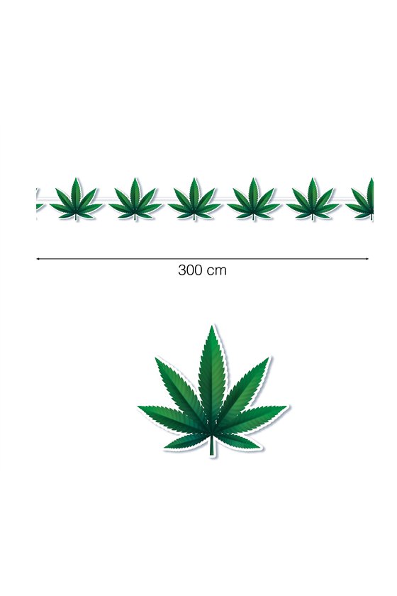 MARIJUANA GARLAND, 300 CMS.
