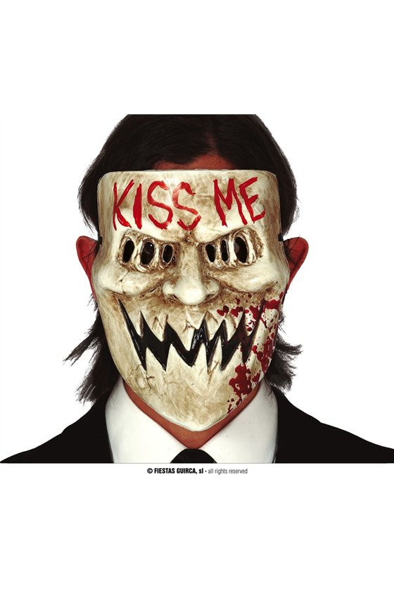 PVC "KISS ME" MASK