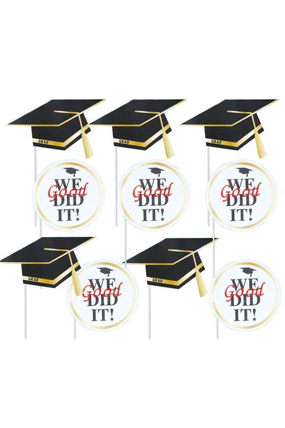 ASSORTMENT 10 PCS GRADUATION PHOTOCALL