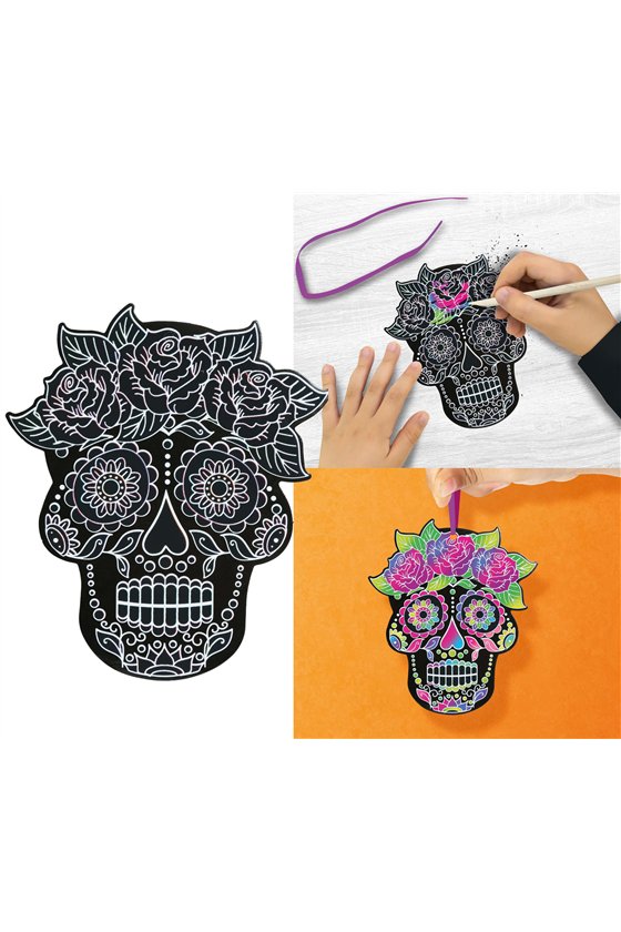 BAG OF 6 MEXICAN SILHOUETTES TO COLOURING, 12 CM
