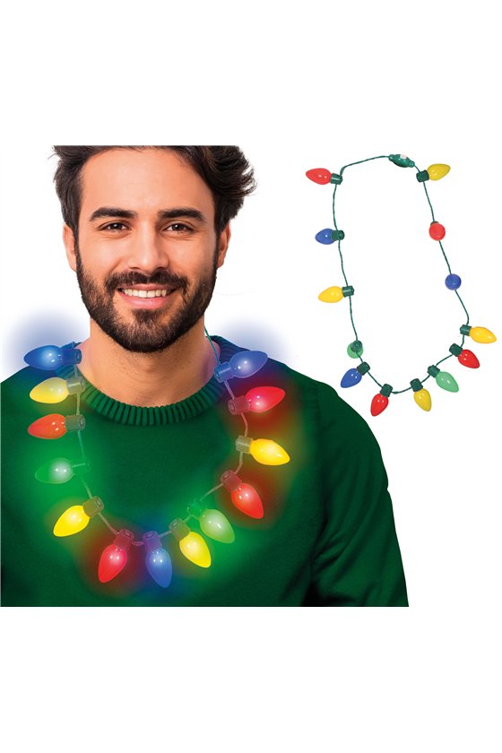 CIRCULAR GARLAND 12 COLORFUL LEDS, BATTERIES
