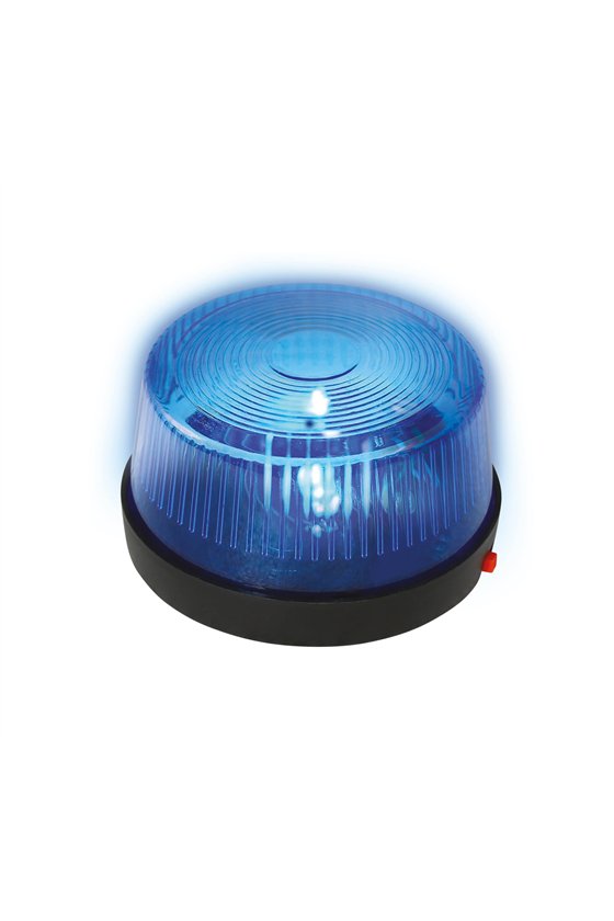BLUE LIGHT POLICE SIREN 5X7 CM