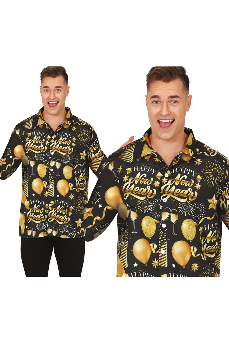HAPPY NEW YEAR SHIRT, 48 - 50 (M)